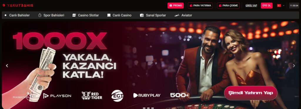 yakutbahis para yatırma ve para çekme